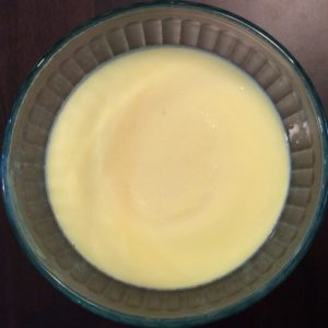 Steamed Egg Custard, Just Eggs and Water