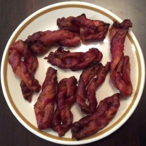 Air-fried Twisted Bacon